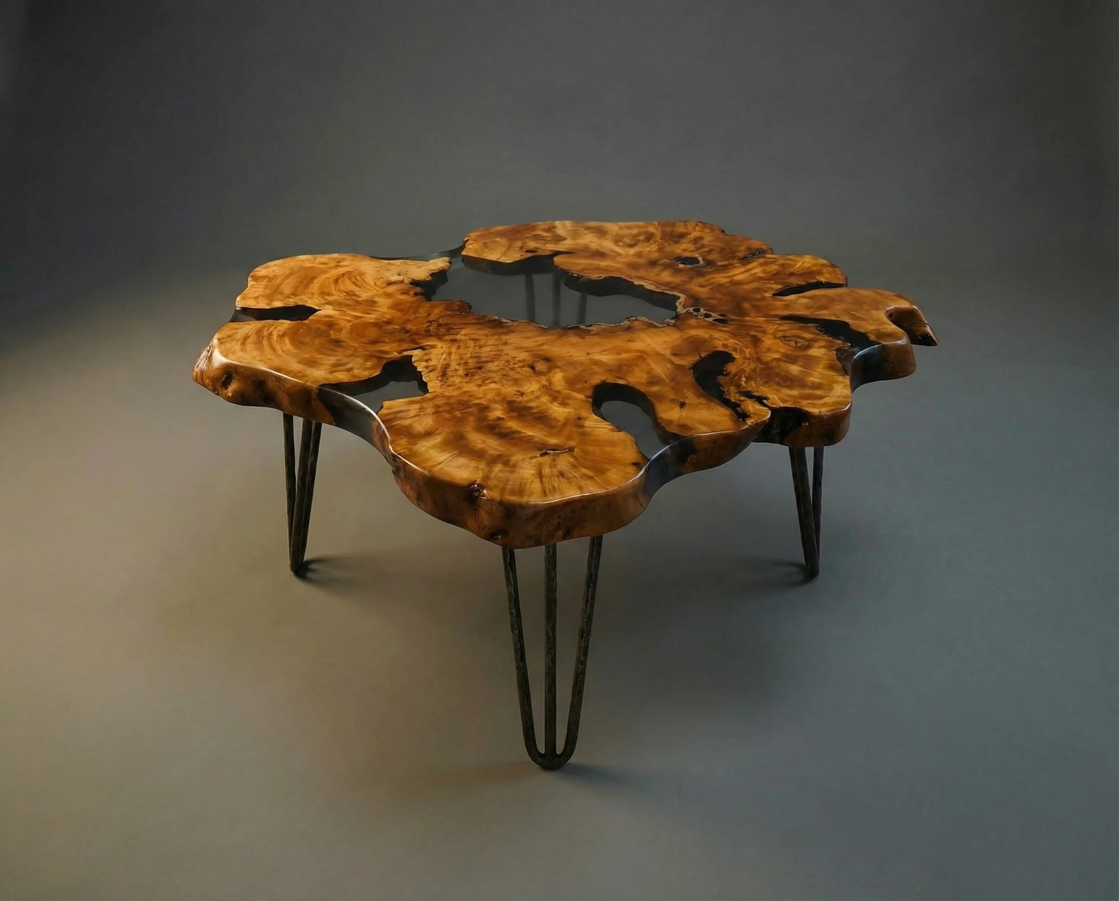 Figured Poplar Tree-Slice Wildshape