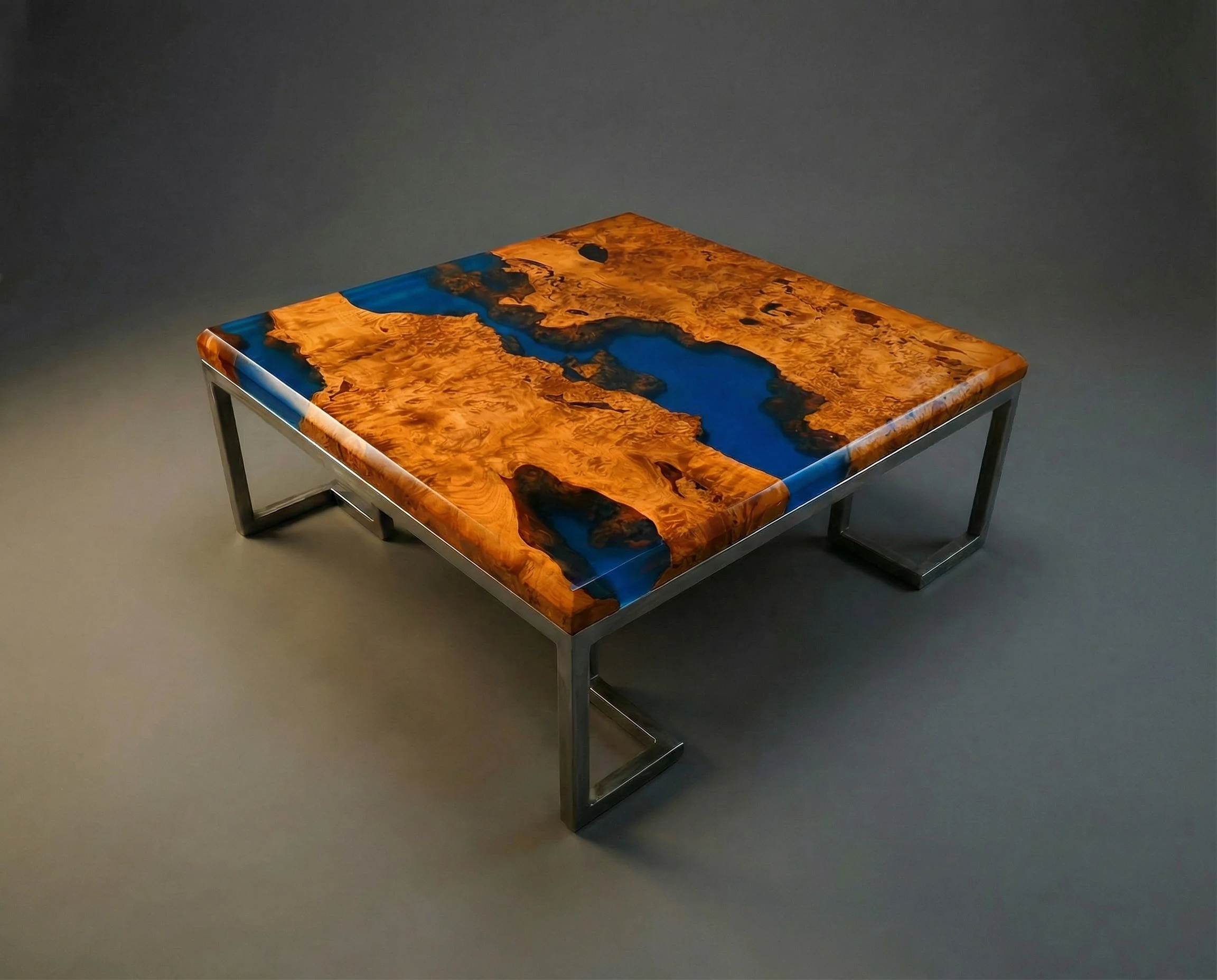 Figured Poplar Blue Flow