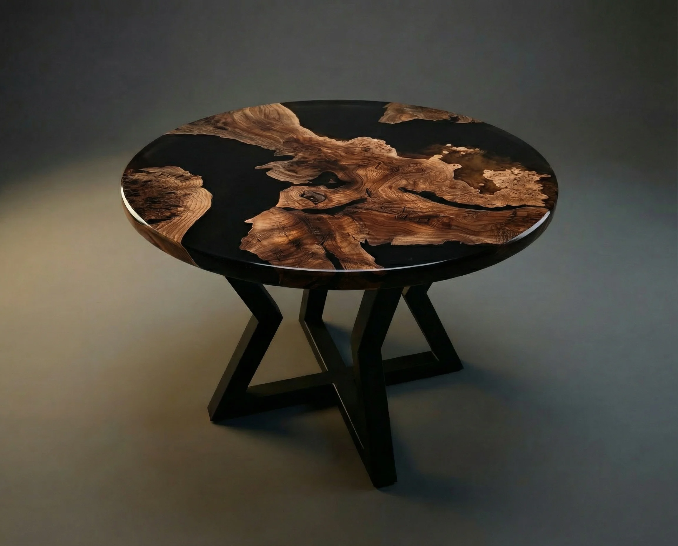 Walnut Round Mosaic