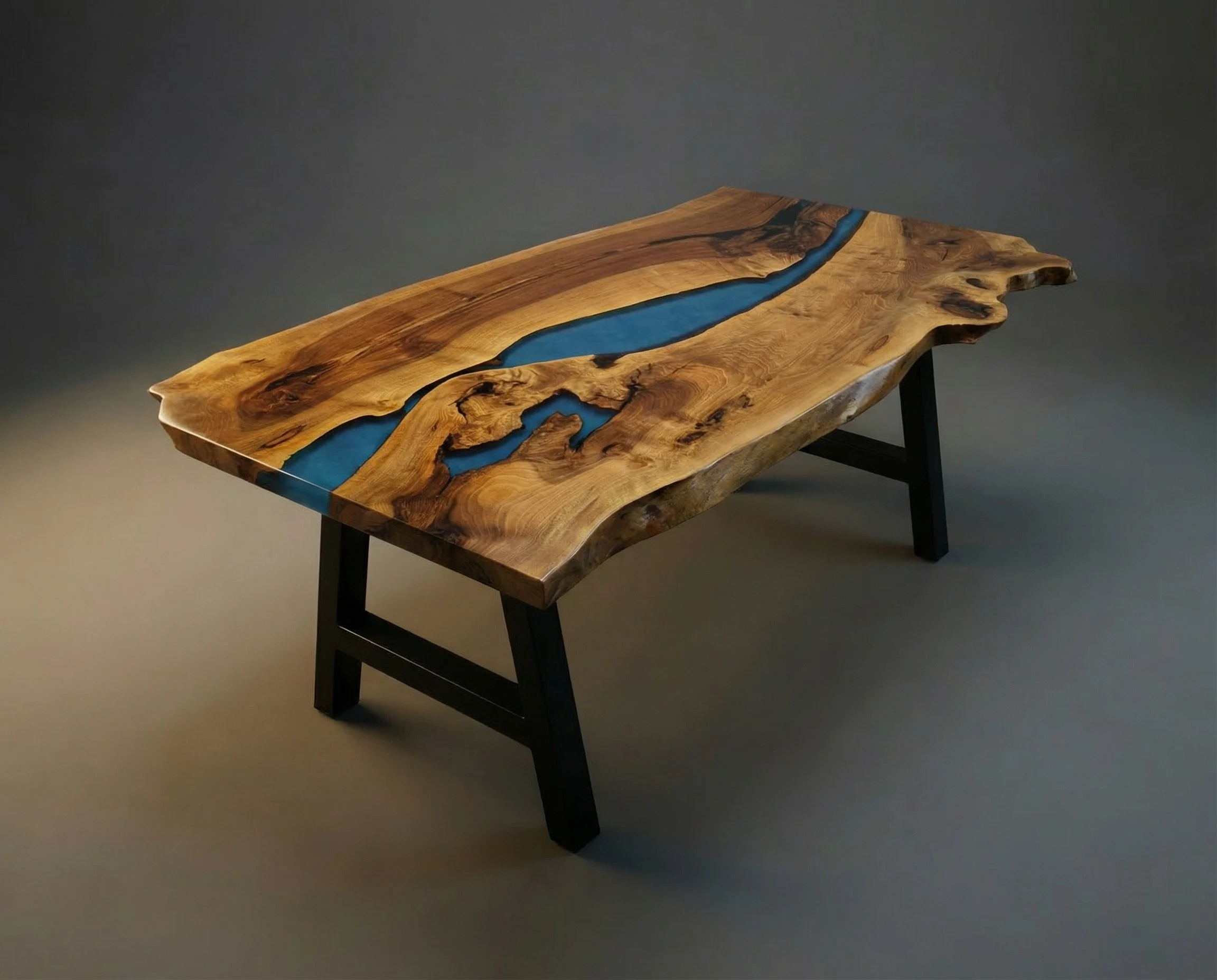 Walnut Blue Lagoon