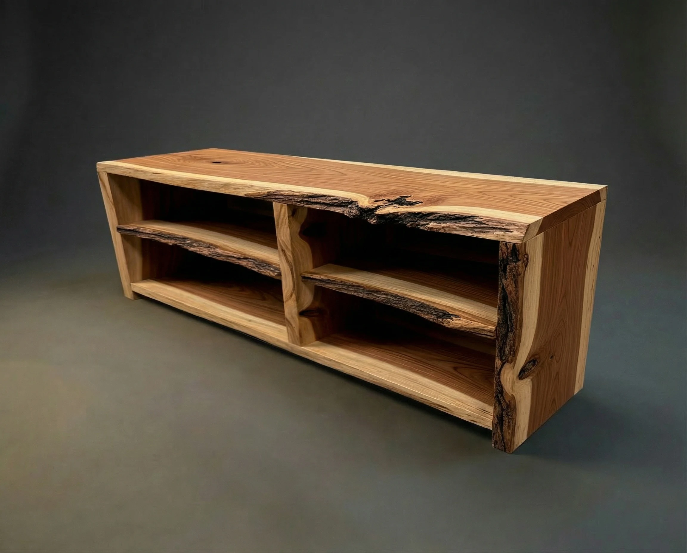Natural Edge Compact Console