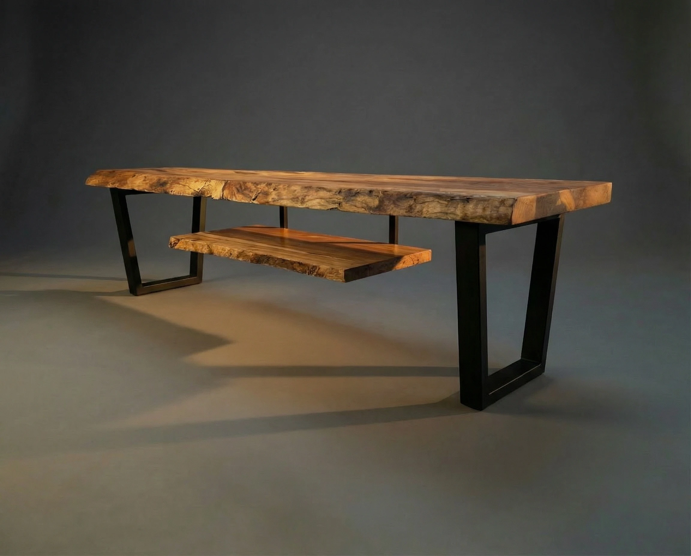 Live Edge Industrial Console