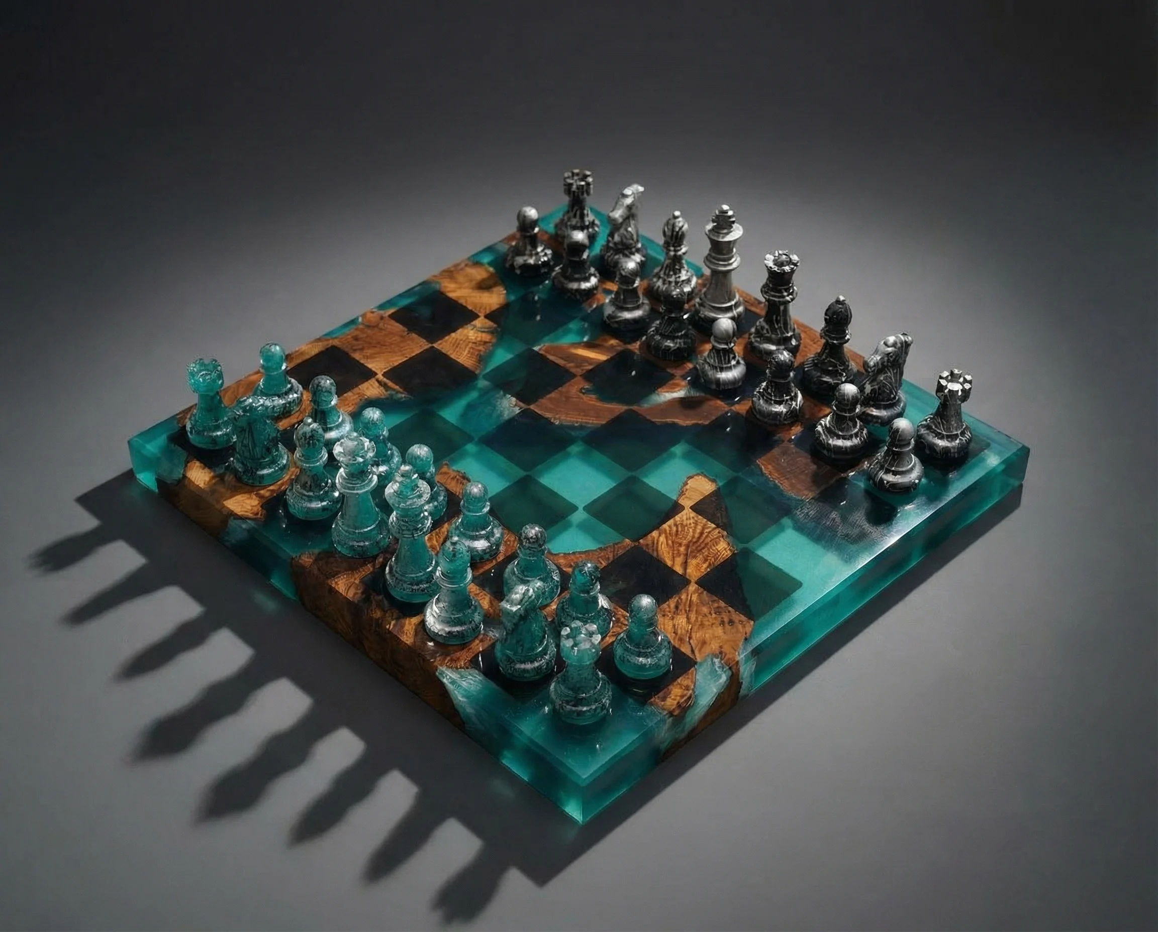 Epoxy Chessboard